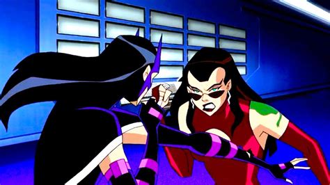 Huntress vs. Roulette [Justice League Unlimited .
